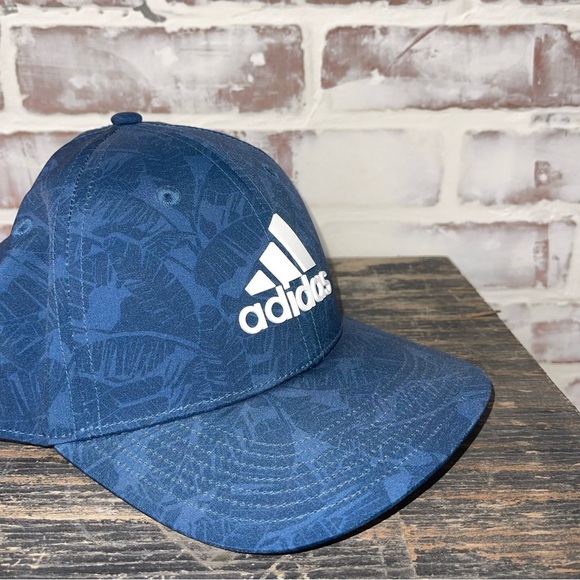 Adidas Blue Patterned fitted L/XL  Hat - Picture 4 of 5